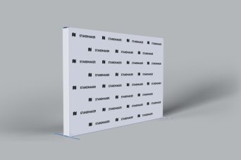 Конструкция со скрытым каркасом Пресс волл Тритикс